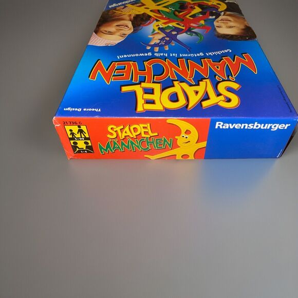 Stapel Mannchen Ravensburger Game 2004 Stacrobats German Edition Complete - Picture 5 of 9